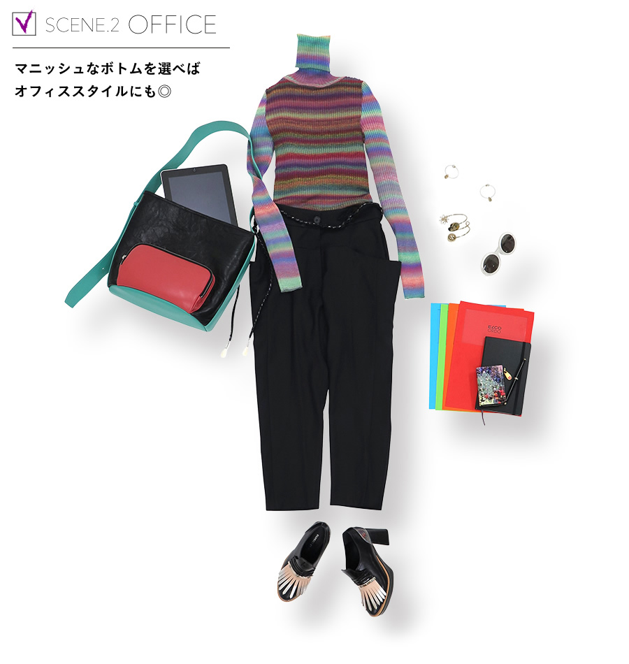 TSUMORI CHISATO スペースダイドッキングニット_COORDINATE| A-net 