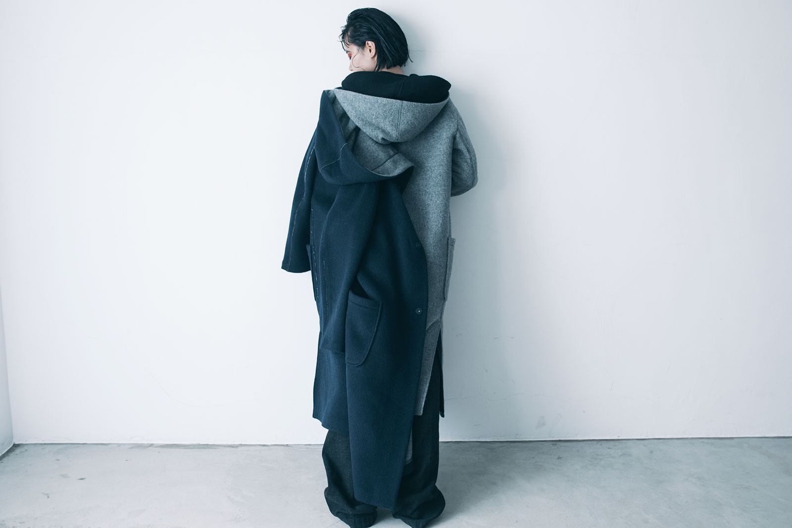 ☆新品☆zucca リバーウールコート | www.jarussi.com.br
