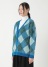 <先行予約> ZUCCa / ARGYLE KNIT / カーディガン
