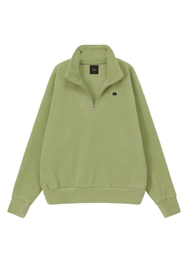 NYA- / HALF ZIP FLEECE / ハーフジッププルオーバー