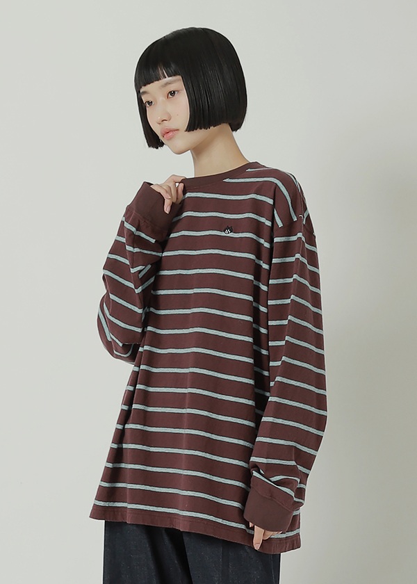 <先行予約> NYA- / MULTI STRIPED T / ロングスリーブTシャツ