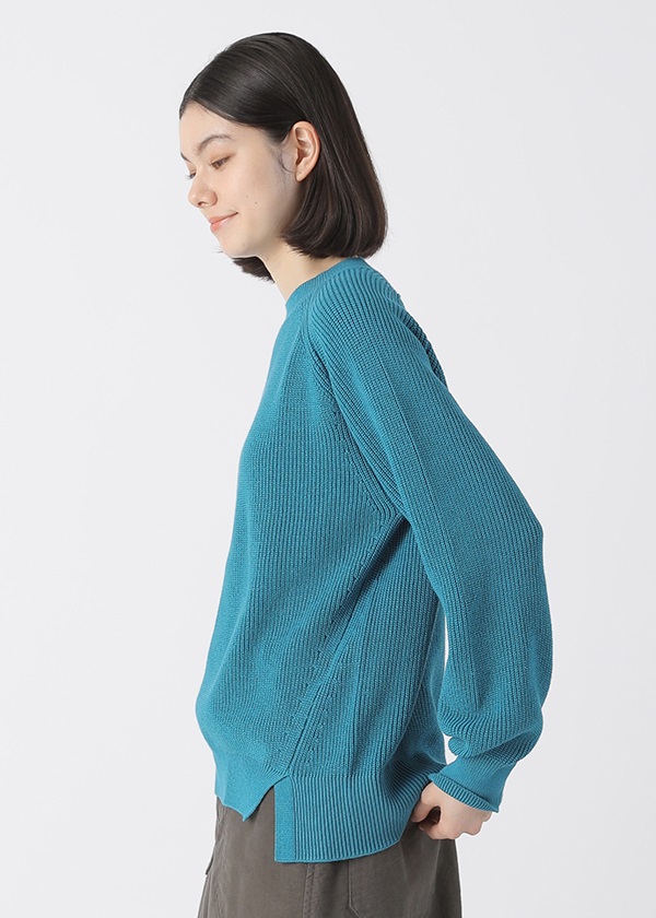 Plantation / (O) ライトコットンリリー / ニットプルオーバー