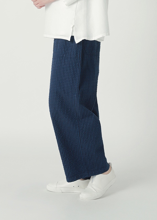 <先行予約> Plantation / BIZENインディゴギンガム / パンツ
