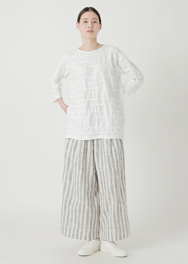 Plantation / ソリッドリップル / カットソー