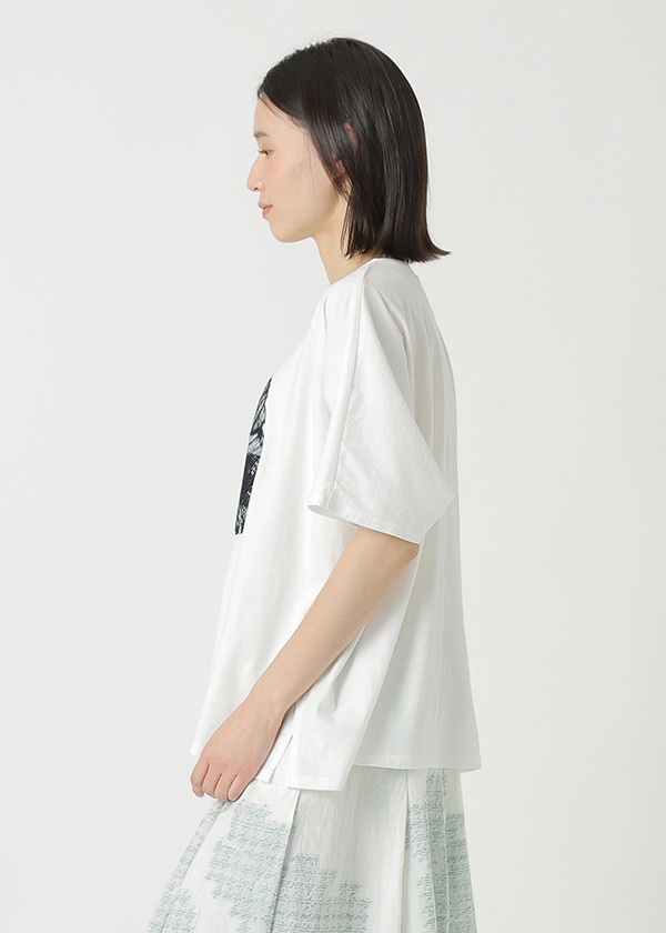 Plantation / S フラワーエンブロT / Tシャツ