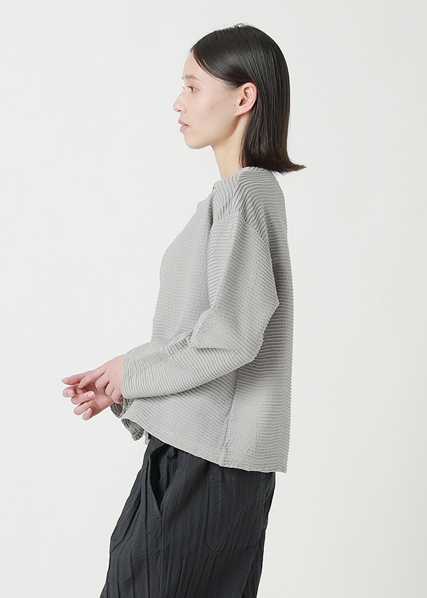 <先行予約> Plantation / ECOリップルミックス / カーディガン