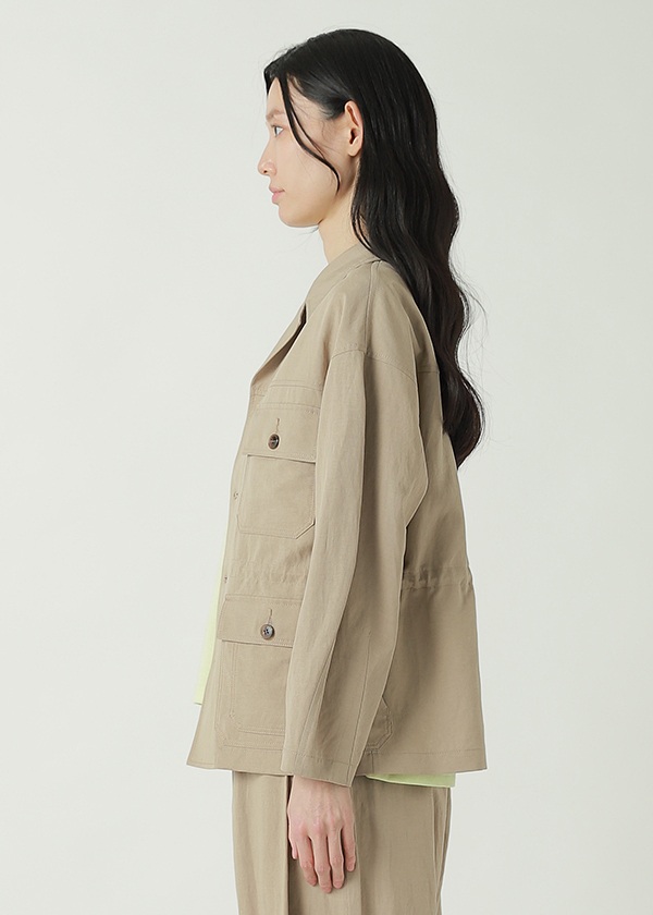 ZUCCa / S COTTON LINEN TWILL / ブルゾン