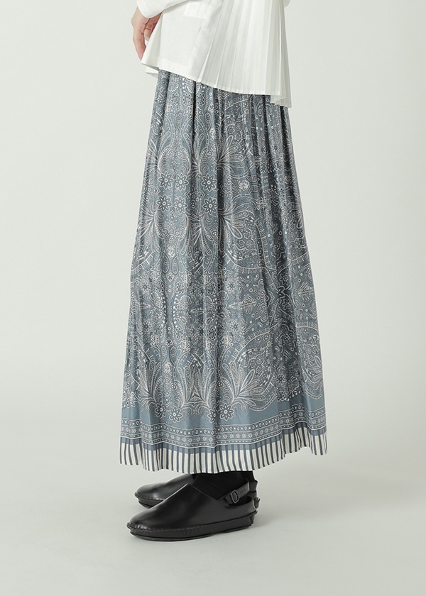 ZUCCa / S FLORAL SCARF PRINT / スカート
