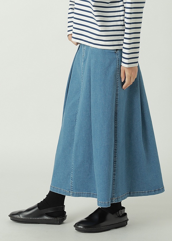 ZUCCa / S HYPER STRETCH LIGHT DENIM / スカート