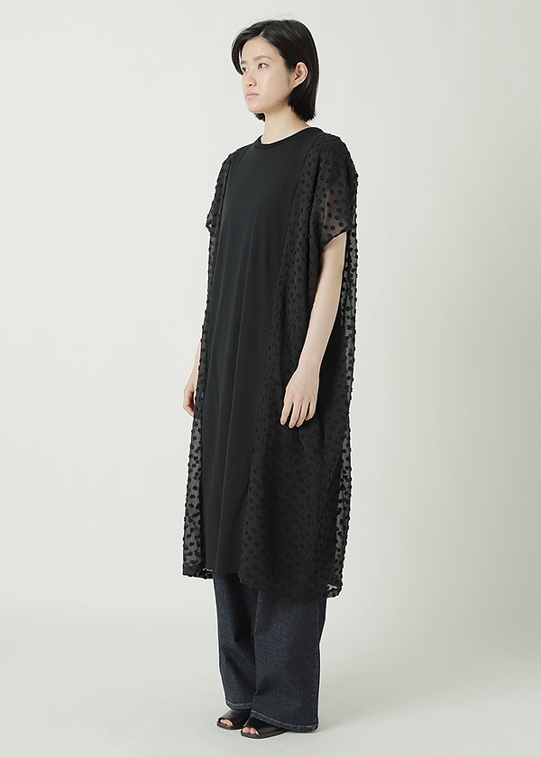 ZUCCa / PO JACQUARD DOCKING JERSEY / ワンピース