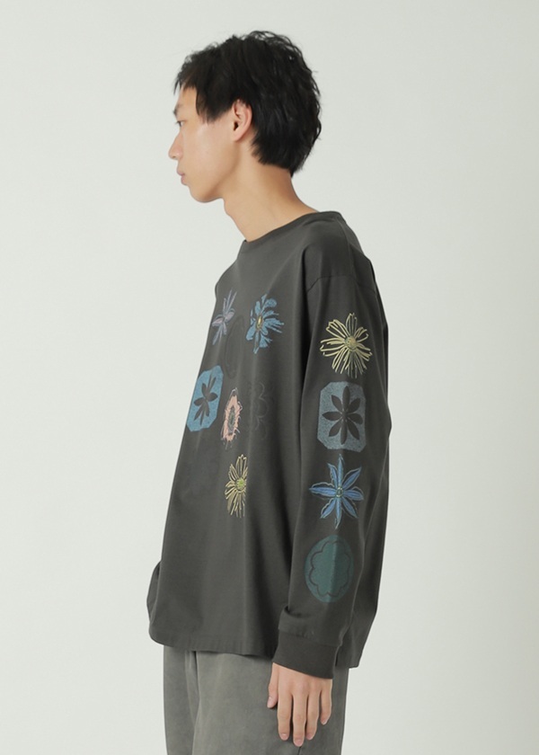 ZUCCa / S 8 FLOWERS T / Tシャツ