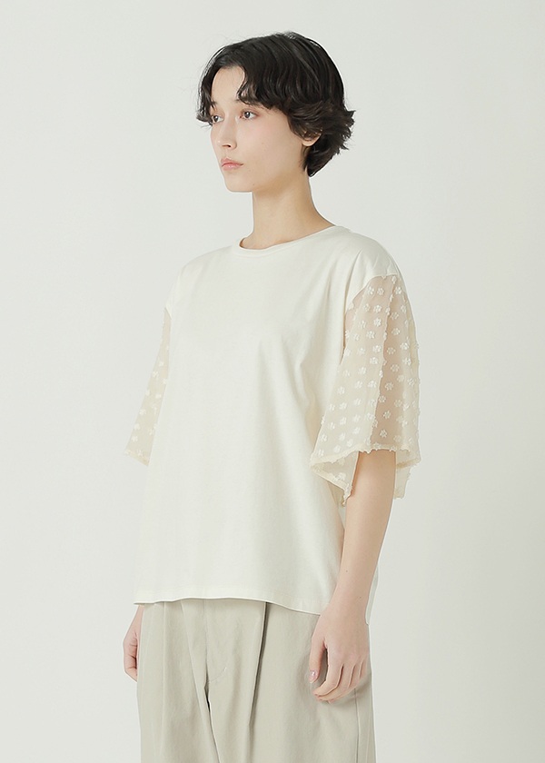 ZUCCa / PO JACQUARD DOCKING JERSEY / カットソー