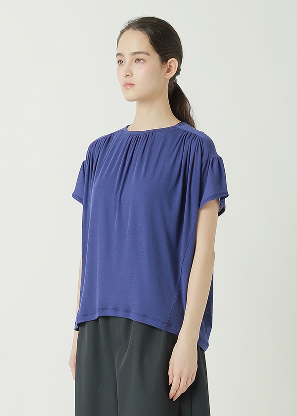 ZUCCa / S SHEER RIB KNIT / カットソー