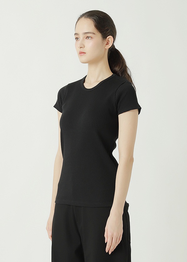 ZUCCa / S CUT OUT RIB / カットソー