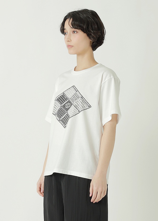 ZUCCa / S 9 TILE T / Tシャツ