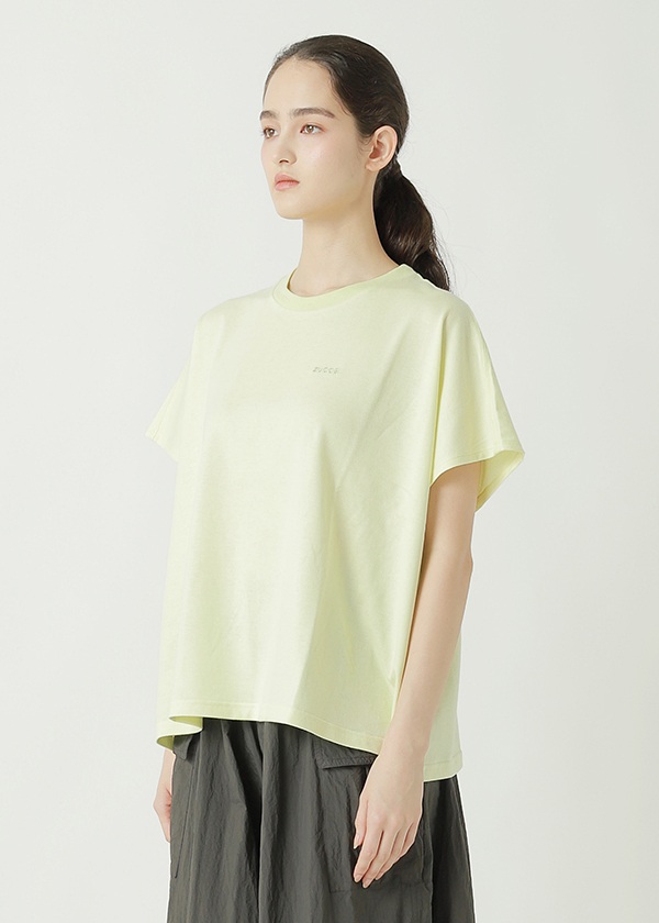 ZUCCa / S DRAWING FLOWER PRINT T / Tシャツ