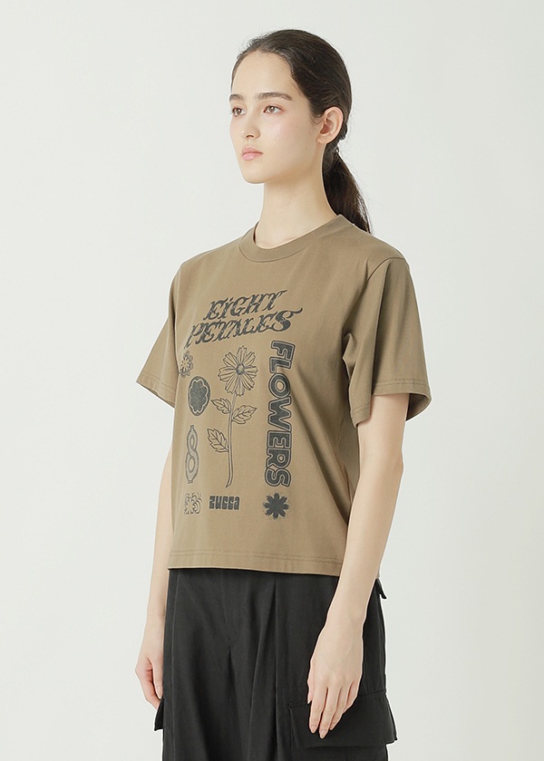 ZUCCa / S FLOWER MAGAZINE T / Tシャツ