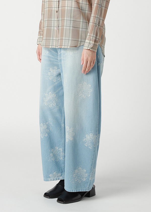 ZUCCa / FLOWER JQ DENIM / パンツ