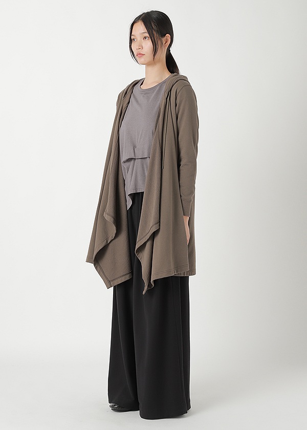 <先行予約> ZUCCa / COTTON DRAPE SWEATSHIRT / カットソー