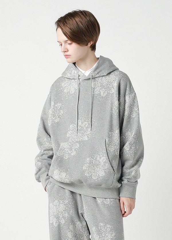 ZUCCa / FLOWER JACQUARD SWEATSHIRT / フーディー