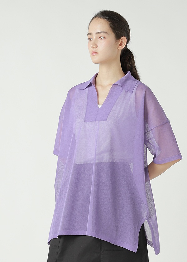 <先行予約> ZUCCa / SHEER KNIT / プルオーバー