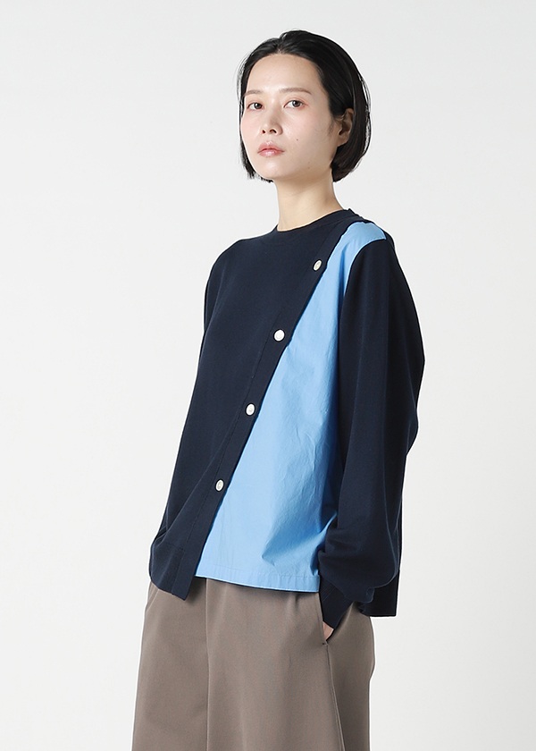 ZUCCa / SHIRT DOCKING KNIT / ニット