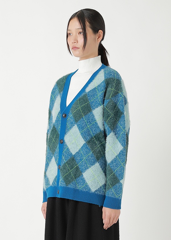 <先行予約> ZUCCa / ARGYLE KNIT / カーディガン