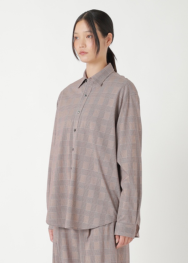 <先行予約> ZUCCa / GLEN CHECK JERSEY / シャツ