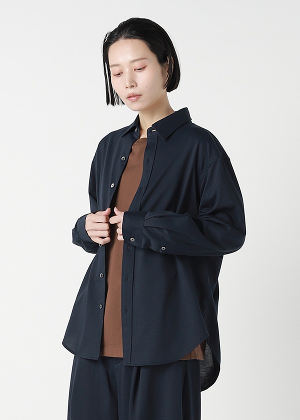 ZUCCa / GLEN CHECK JERSEY / シャツ