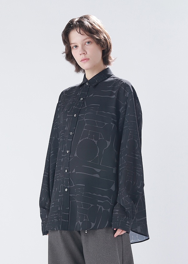 <先行予約> ZUCCa / TOOLS PRINT / シャツ