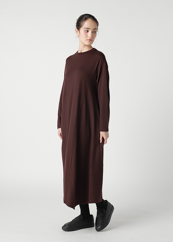 <先行予約> ZUCCa / DRAPE WOOL JERSEY / ワンピース