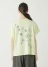 ZUCCa / S DRAWING FLOWER PRINT T / Tシャツ