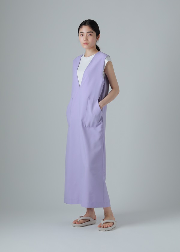 NYA- / (O) V-NECK DRESS / ワンピース