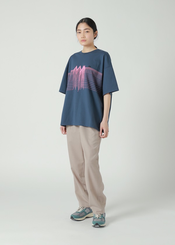 NYA- / (O) SASHIKO HAPPO T / Tシャツ