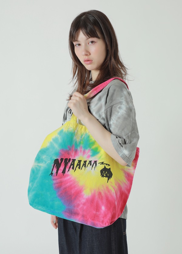 NYA- / TIE-DYE SCREAM NYA- TOTE / トートバッグ