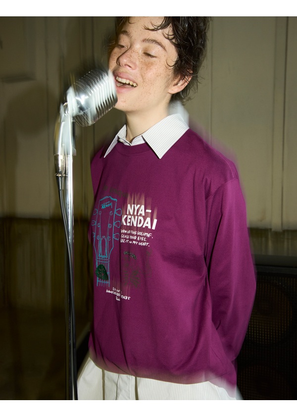 NYA- / UNIQUE TUNE / ロングスリーブTシャツ