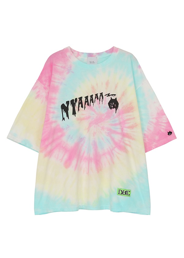 NYA- / TIE-DYE SCREAM NYA- / Tシャツ
