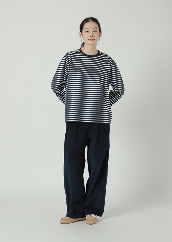 NYA- / BASIC STRIPED T / ロングスリーブTシャツ