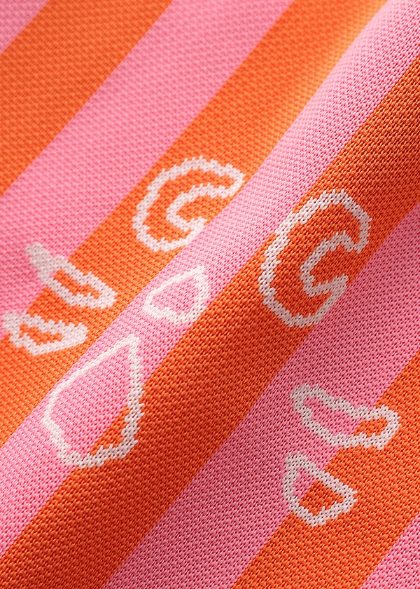 <先行予約> NYA- / STRIPED ONE HANDLE KNIT BAG / バッグ