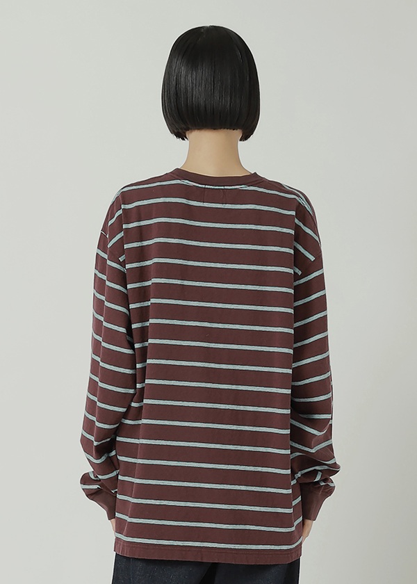 <先行予約> NYA- / MULTI STRIPED T / ロングスリーブTシャツ