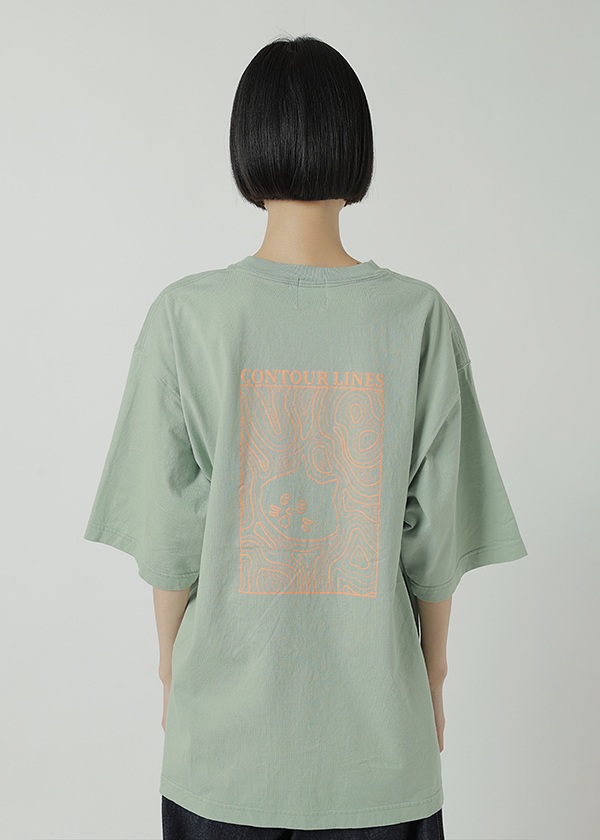 <先行予約> NYA- / CONTOUR LINES / Tシャツ