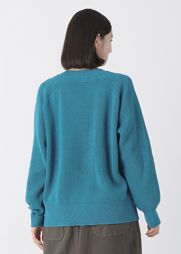 Plantation / (O) ライトコットンリリー / ニットプルオーバー