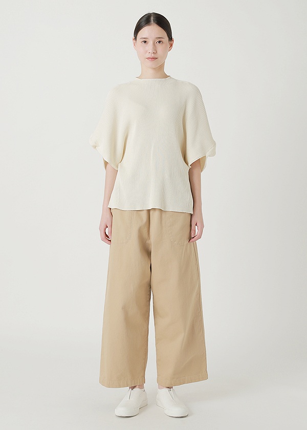 Plantation / コットンストレッチニット / ニット