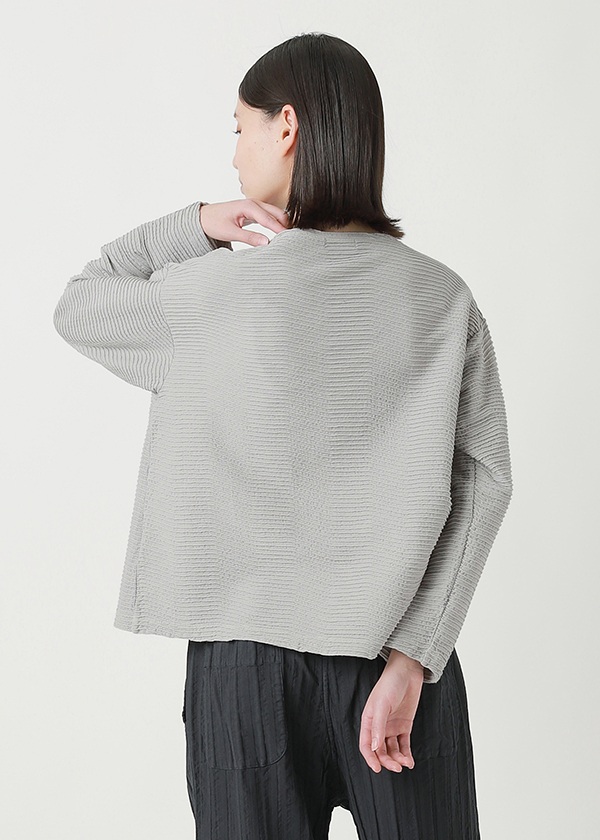 <先行予約> Plantation / ECOリップルミックス / カーディガン