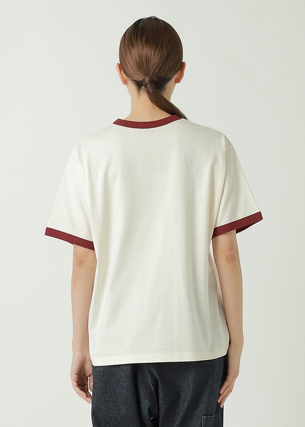 ZUCCa / S HEART LOGO RINGER T / Tシャツ