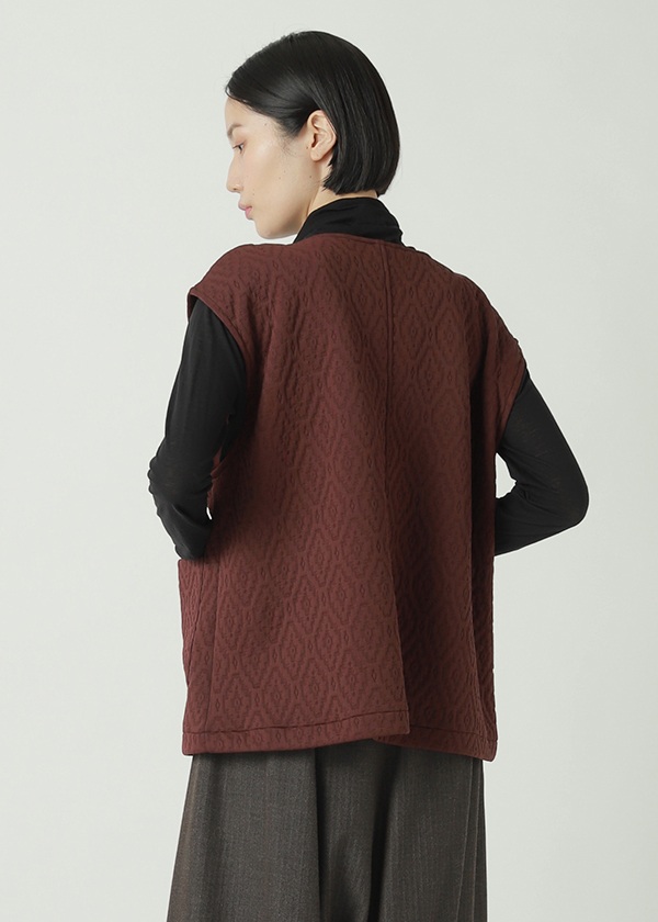 ZUCCa / タイルジャガード / ベスト