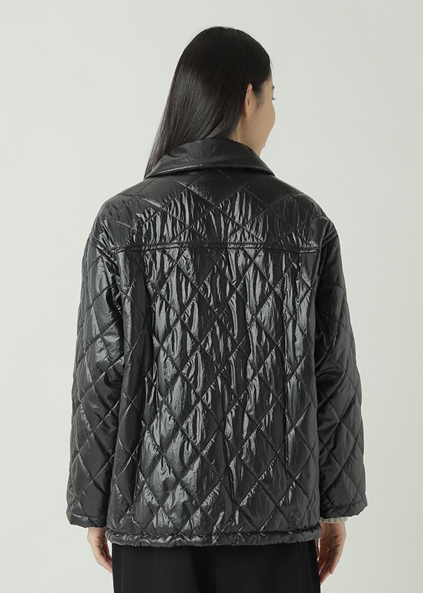 <先行予約> ZUCCa / GLOSSY QUILT COAT / ブルゾン