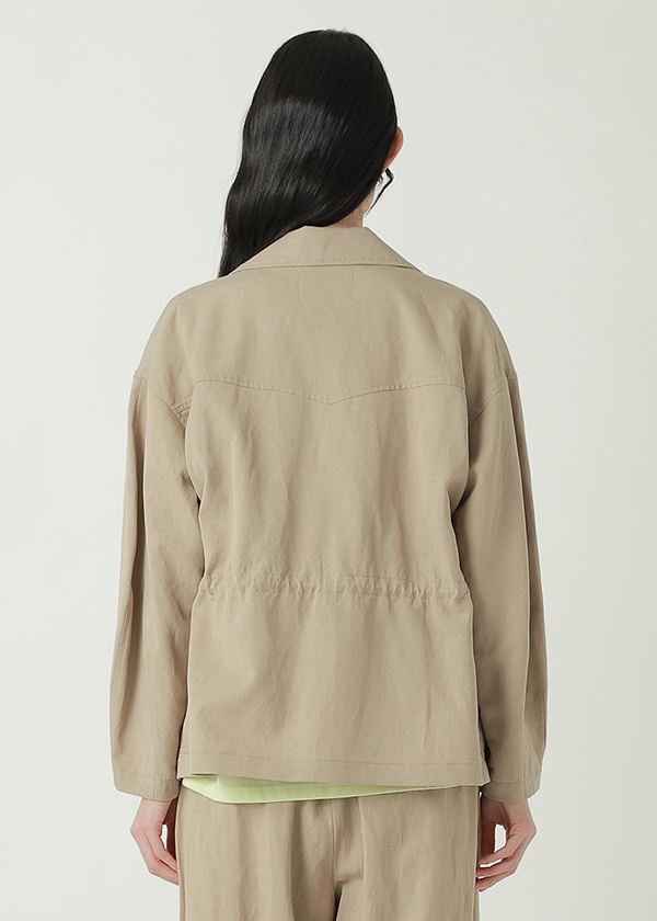 ZUCCa / S COTTON LINEN TWILL / ブルゾン