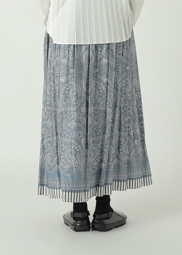 ZUCCa / S FLORAL SCARF PRINT / スカート