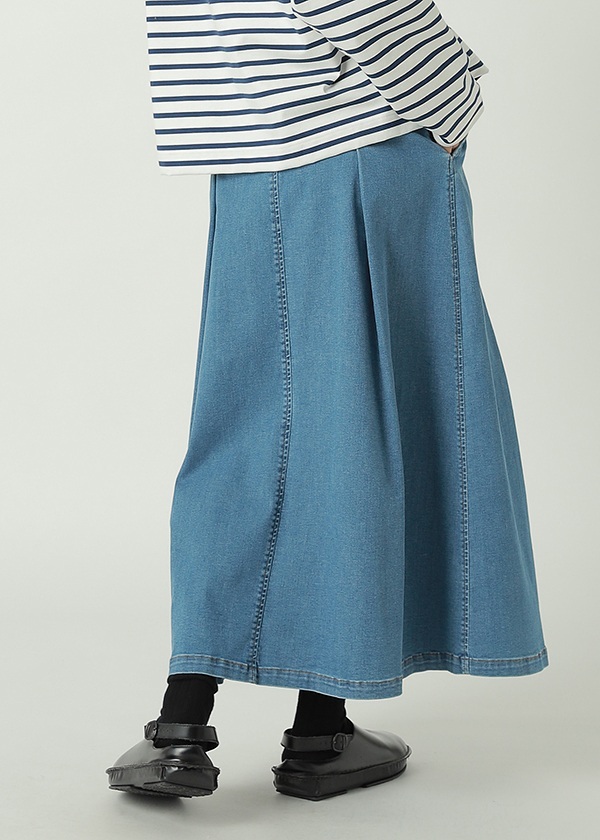 ZUCCa / S HYPER STRETCH LIGHT DENIM / スカート
